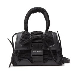 Torebka Steve Madden. Czarne torebki klasyczne Steve Madden, bez wzorów, bez dodatków. Za 379.99 zł.