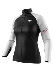 DYNAFIT Kurtka przeciwwiatrowa "DNA" w kolorze czarno-białym rozmiar: XL. Białe kurtki sportowe Dynafit, xl, bez wzorów, z materiału, bez kaptura, outdoorowe. Za 264.45 zł.