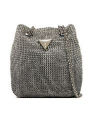 Guess Torebka HWOY93 50750 Srebrny. Szare torebki klasyczne Guess, z aplikacjami, ze skóry, bez dodatków. Za 359.99 zł.