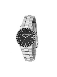 KARL LAGERFELD Zegarek R0553100505 Srebrny. Szare, analogowe zegarki KARL LAGERFELD, srebrne. Za 909.99 zł.