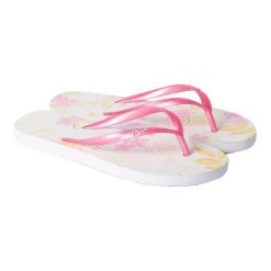Japonki plażowe damskie Rip Curl Sun Dance 1000. Białe klapki Rip Curl, bez wzorów, bez obcasa. Za 59.99 zł.