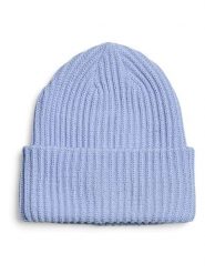 Pieces Czapka dzianinowa w kolorze błękitnym rozmiar: onesize. Niebieskie czapki Pieces, bez wzorów, z dzianiny. Za 50.59 zł.