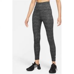 Spodnie sportowe damskie Nike One Df. Czarne spodnie dresowe Nike, xs, bez wzorów, z materiału. Za 291.30 zł.