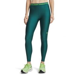 Legginsy Under Armour Heatgear Legging Damskie. Zielone legginsy Under Armour, s, bez wzorów, z elastanu. Za 281.99 zł.