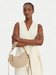 Coccinelle Torebka QKF Coccinellesunup E1 QKF 13 03 01 Beżowy. Brązowe torebki klasyczne Coccinelle, bez wzorów, ze skóry, bez dodatków. Za 1,399.00 zł.