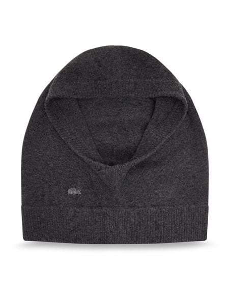 Lacoste Kominiarka RE4169 Szary. Szare rękawiczki Lacoste, bez wzorów, z wełny. Za 509.99 zł.