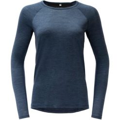 Bluza termoaktywna damska Devold Endurance Merino 130 Shirt. Niebieskie bluzy Devold, m, bez wzorów, z materiału, bez kaptura. Za 357.49 zł.