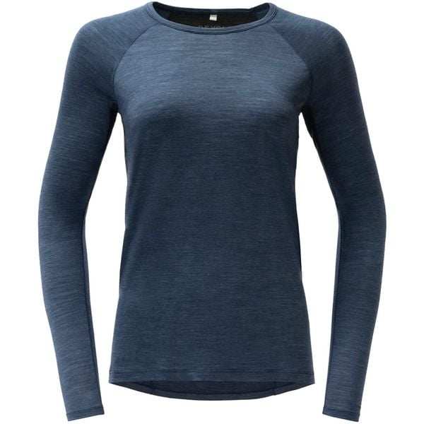 Bluza termoaktywna damska Devold Endurance Merino 130 Shirt. Niebieskie bluzy Devold, m, bez wzorów, z materiału, bez kaptura. Za 320.03 zł.
