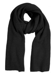 MOSS COPENHAGEN Szal "Rachelle" w kolorze czarnym rozmiar: onesize. Czarne szaliki Moss Copenhagen, bez wzorów, z materiału, klasyczne. Za 123.25 zł.