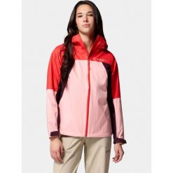 Płaszcz Przeciwdeszczowy Damski Columbia Inner Limits IV. Czerwone kurtki sportowe Columbia, bez wzorów, bez kaptura. Za 499.00 zł.