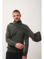 Just Cashmere Kaszmirowy szal w kolorze antracytowym - 200 x 30 cm rozmiar: onesize. Czarne szaliki Just Cashmere, bez wzorów, z kaszmiru. Za 260.99 zł.