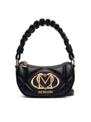 LOVE MOSCHINO Torebka JC4189PP0NLC0000 Czarny. Czarne torebki klasyczne Love Moschino, bez wzorów, ze skóry, bez dodatków. Za 929.99 zł.