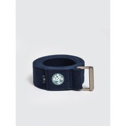 Pasek do jogi Manduka aligN 243cm. Niebieskie paski Manduka, bez wzorów, sportowe. Za 99.99 zł.