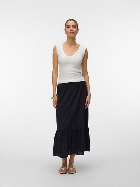 Vero Moda Spódnica w kolorze czarnym rozmiar: XS. Czarne spódnice Vero Moda, xs, bez wzorów, z bawełny, maxi. Za 65.69 zł.