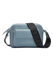 Liebeskind Berlin Torebka w kolorze błękitnym - 25 x 20 x 11 cm rozmiar: onesize. Niebieskie torby na ramię Liebeskind Berlin, bez wzorów, z materiału, na ramię, bez dodatków. Za 565.99 zł.