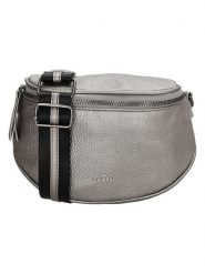 Charm Saszetka "New York" w kolorze srebrnym - 18,5 x 13,5 x 11,5 cm rozmiar: onesize. Szare torby na ramię Charm, bez wzorów, z materiału, sportowe, przez ramię, bez dodatków. Za 65.99 zł.