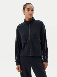 EA7 Emporio Armani Bluza 7W000171 AF12643 UC001 Czarny Regular Fit. Czarne bluzy EA7 Emporio Armani, xs, bez wzorów, z syntetyku, bez kaptura. Za 499.99 zł.
