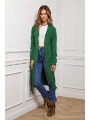 Joséfine Kardigan "Irissa" w kolorze zielonym rozmiar: L. Zielone kardigany Joséfine, l, bez wzorów, z kaszmiru. Za 208.99 zł.