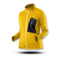 Bluza Trimm MICRON LADY. Żółte bluzy TRIMM, na zimę, bez wzorów, bez kaptura. W wyprzedaży za 140.00 zł.