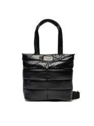 Monnari Torebka BAG4620-020 Czarny. Czarne torebki klasyczne Monnari, bez wzorów, z materiału, bez dodatków. Za 159.99 zł.