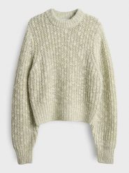 OPUS Sweter "Palizia" w kolorze zielonym rozmiar: 42. Zielone swetry Opus, bez wzorów, ze splotem, bez ramiączek. Za 195.99 zł.