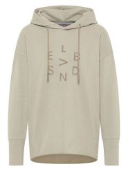 ELBSAND Bluza "Dana" w kolorze beżowym rozmiar: XL. Brązowe bluzy ELBSAND, xl, bez wzorów, z kapturem. Za 185.45 zł.