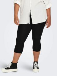 ONLY Carmakoma Legginsy w kolorze czarnym rozmiar: M-46/48. Czarne legginsy Only Carmakoma, m, bez wzorów. Za 48.45 zł.