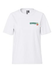 Pieces Koszulka w kolorze białym rozmiar: XS. Białe bluzki Pieces, xs, bez wzorów, z bawełny, bez kołnierzyka, bez ramiączek. Za 60.95 zł.