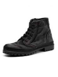 Natural world Sneakersy w kolorze czarnym rozmiar: 35. Czarne trampki Natural World, bez wzorów, za kostkę, bez zapięcia. Za 108.99 zł.