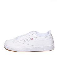 Reebok Skórzane sneakersy w kolorze białym rozmiar: 37. Białe trampki Reebok, bez wzorów, z materiału, bez zapięcia. Za 244.45 zł.