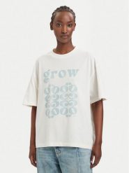 BOSS T-Shirt Eboys 50566831 Kremowy Relaxed Fit. Białe t-shirty Boss, m, bez wzorów, z bawełny, bez kołnierzyka, bez ramiączek. Za 254.99 zł.