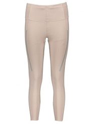 Adidas Legginsy sportowe w kolorze beżowym rozmiar: L. Brązowe legginsy Adidas, l, bez wzorów, outdoorowe. Za 173.99 zł.