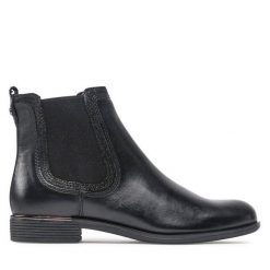 Sztyblety Lasocki. Czarne botki Lasocki, bez wzorów, bez obcasa, na płaskiej podeszwie, bez zapięcia. Za 249.99 zł.