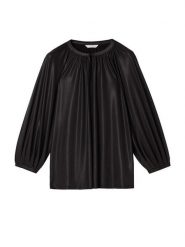 TATUUM Bluzka w kolorze czarnym rozmiar: XL. Czarne bluzki Tatuum, xl, bez wzorów, bez kołnierzyka, bez ramiączek. Za 165.31 zł.