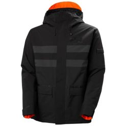 Kurtka narciarska Helly Hansen ULLR D Fram. Czarne kurtki narciarskie Helly Hansen, bez wzorów, bez kaptura, narciarskie. Za 1,186.50 zł.
