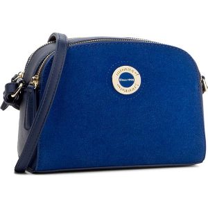 Torebka MONNARI - BAG8070-013 Navy. Niebieskie listonoszki Monnari, bez wzorów, ze skóry ekologicznej, bez dodatków. W wyprzedaży za 99.00 zł.