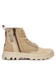 Palladium Trapery Pampadetroitzip Su 94612-221-M Beżowy. Brązowe trapery i śniegowce Palladium, z materiału. Za 429.99 zł.