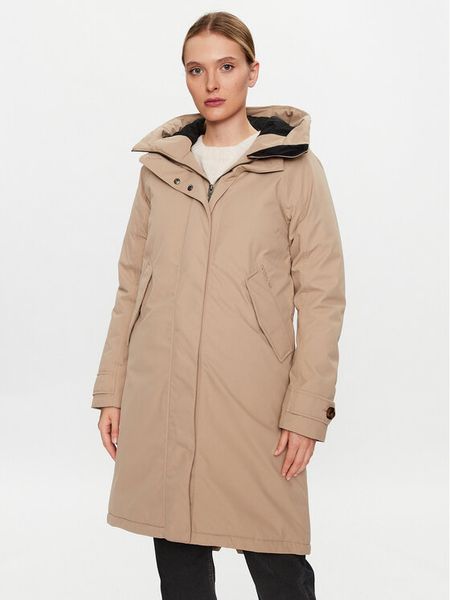 Didriksons Parka Luna 504379 Beżowy Regular Fit. Brązowe parki Didriksons, z syntetyku, bez kaptura. Za 839.99 zł.