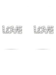 Tamaris Kolczyki-wkrętki z cyrkoniami rozmiar: onesize. Szare kolczyki Tamaris, z cyrkonią, ze stali. Za 86.99 zł.