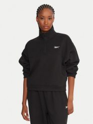 Reebok Bluza Reebok X Ewa Chodakowska RK25305CCW Czarny Regular Fit. Czarne bluzy sportowe Reebok, l, bez wzorów, z bawełny, bez kaptura. Za 249.99 zł.