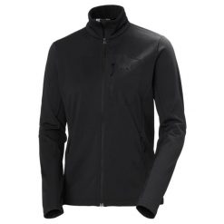 Bluza damska z kapturem Helly Hansen Versalite. Czarne bluzy Helly Hansen, m, bez wzorów, z materiału, z kapturem. Za 439.00 zł.