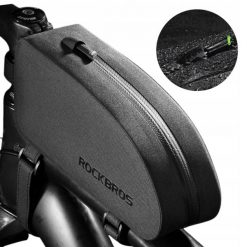 Rockbros torba rowerowa wodoodporna 1.6l na ramę, czarna - AS-019-1. Czarne torby na ramię ROCKBROS, bez wzorów, z materiału, na ramię, bez dodatków. Za 56.99 zł.