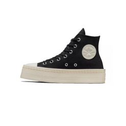 Buty sportowe Converse Chuck Taylor Modern. Czarne obuwie sportowe Converse, bez zapięcia. Za 400.50 zł.