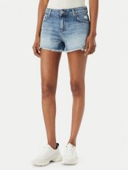 HUGO Szorty jeansowe Galimon 50561167 Niebieski Regular Fit. Niebieskie szorty Hugo, bez wzorów, z bawełny. Za 349.99 zł.