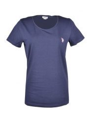 U.S. Polo Assn. Koszulka w kolorze granatowym rozmiar: XXL. Niebieskie koszulki polo U.S. Polo Assn., s, bez wzorów, bez kołnierzyka, bez ramiączek. Za 65.95 zł.