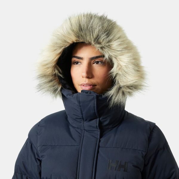 Parka dla kobiet Helly Hansen Aria. Niebieskie parki Helly Hansen, na zimę, bez kaptura. W wyprzedaży za 1,398.50 zł.