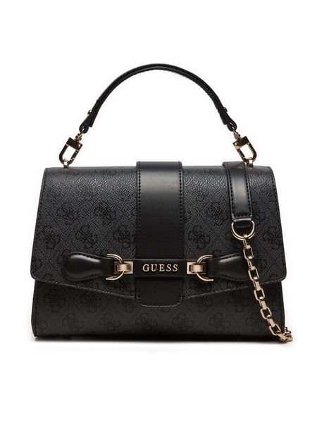 Guess Torebka HWSG95 00200 Czarny. Czarne torebki klasyczne Guess, z aplikacjami, ze skóry, bez dodatków. Za 364.99 zł.