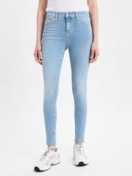 Tommy Jeans Dżinsy skinny - Nora Kobiety Bawełna niebieski, 28-30. Niebieskie jeansy Tommy Jeans, s, bez wzorów. Za 449.95 zł.