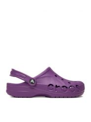 Crocs Klapki C-BAYA CLOG 10126-57H Fioletowy. Fioletowe klapki Crocs, bez wzorów, z tworzywa sztucznego, bez obcasa. Za 199.99 zł.