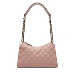 Torebka Guess. Czerwone listonoszki Guess, z aplikacjami, bez dodatków. Za 289.99 zł.